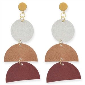 NEW🌟 Boho Genuine Leather earrings